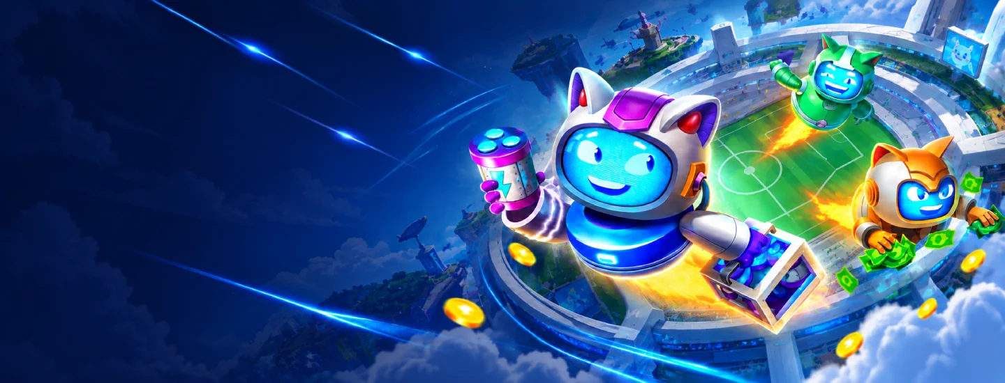 Robocat casino banner